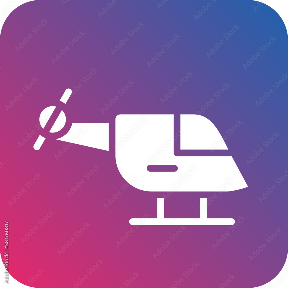 Vector Design Helicopter Icon Style Vector Design Helicopter Icon Style