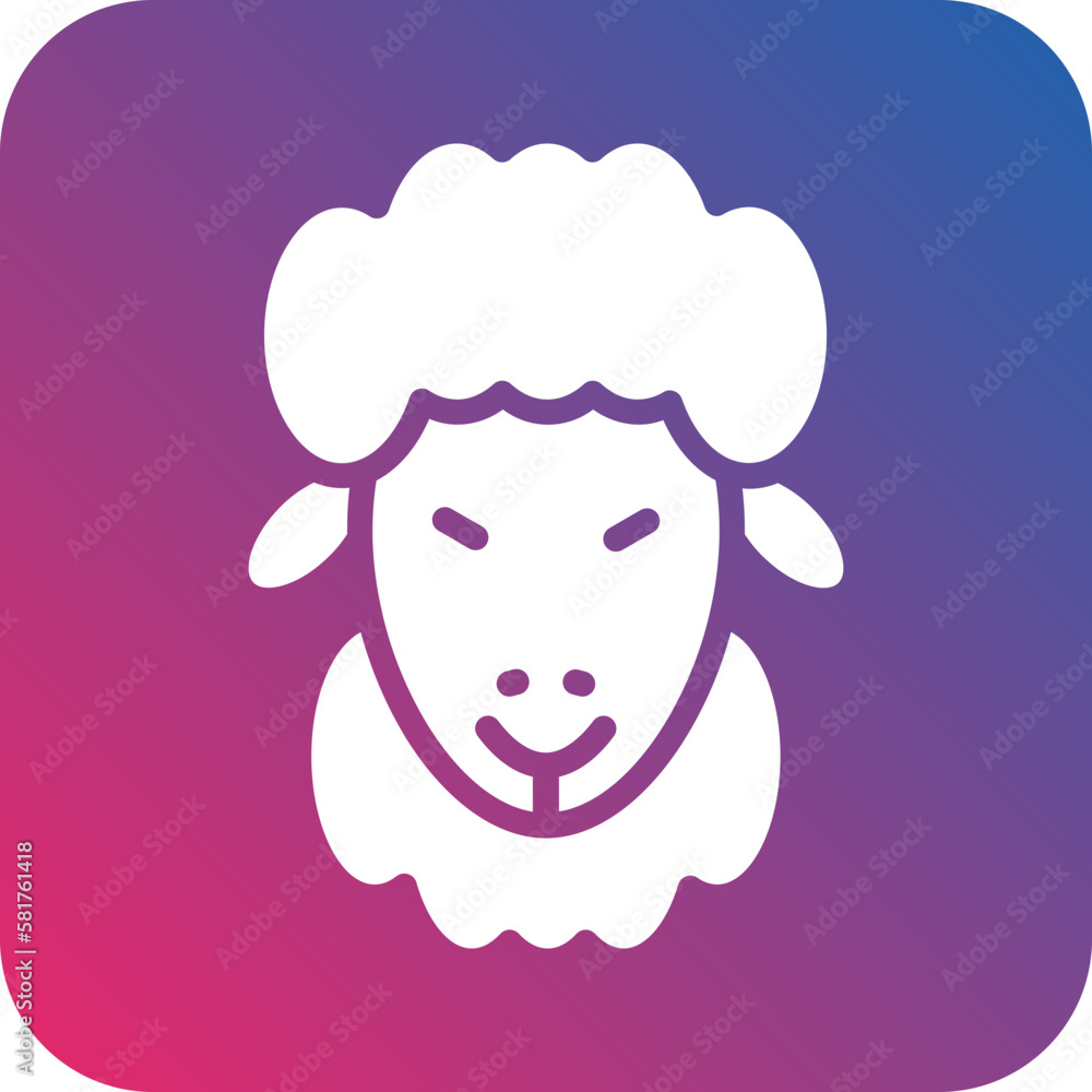 Vector Design Sheep Icon Style Vector Design Sheep Icon Style