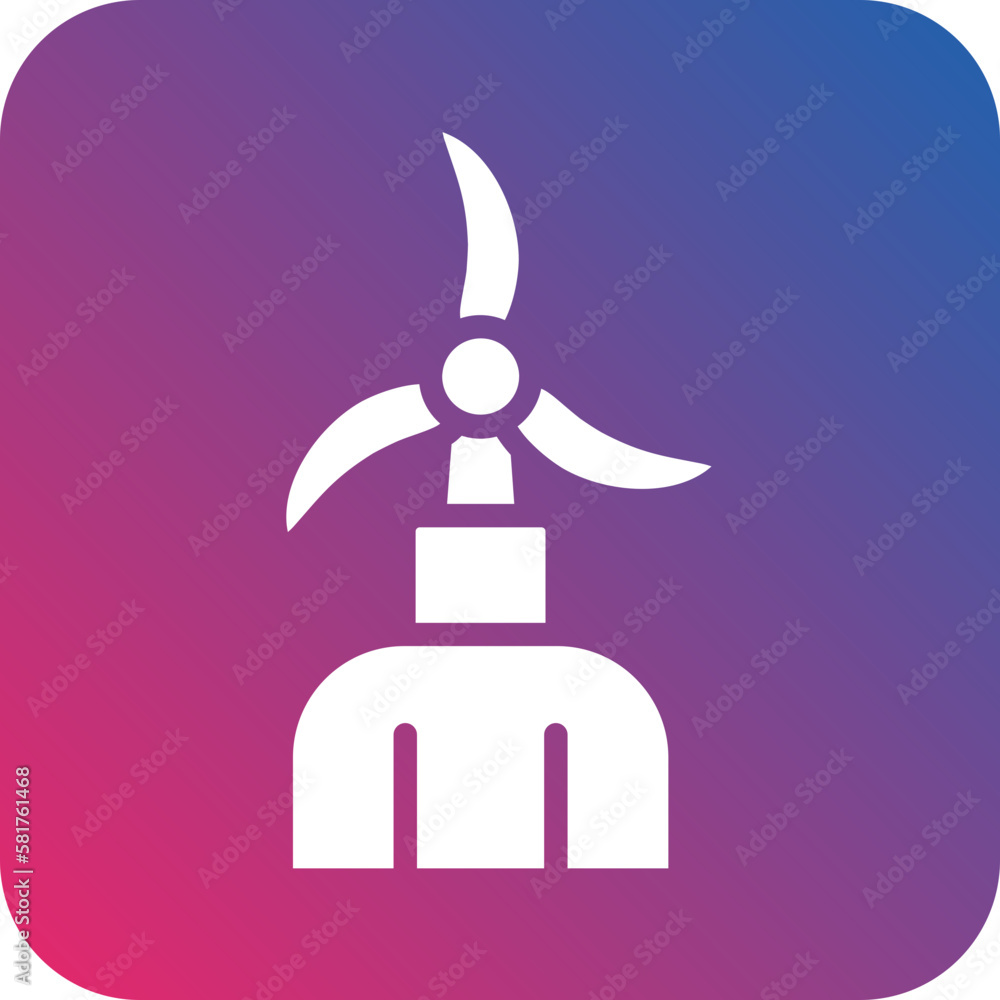 Vector Design Windmill Icon Style