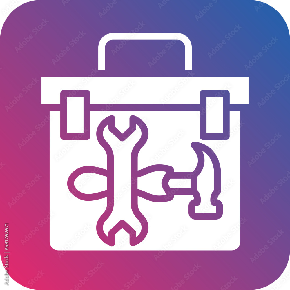Vector Design Toolbox Icon Style Vector Design Toolbox Icon Style