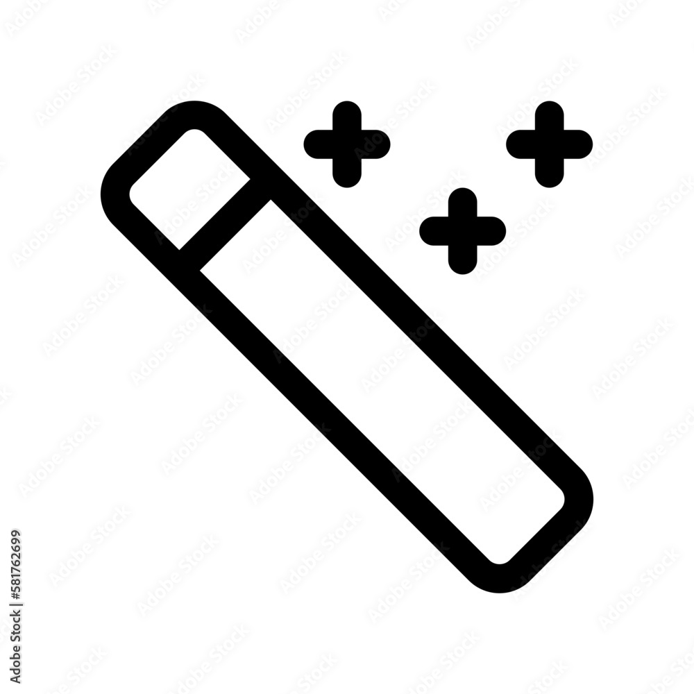 Editable magic wand vector icon. Part of a big icon set family. Perfect for web and app interfaces, presentations, infographics, etc Editable magic wand vector icon. Part of a big icon set family. Perfect for web and app interfaces, presentations, infographics, etc