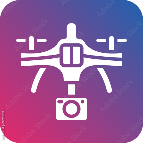 Vector Design Drone Icon Style