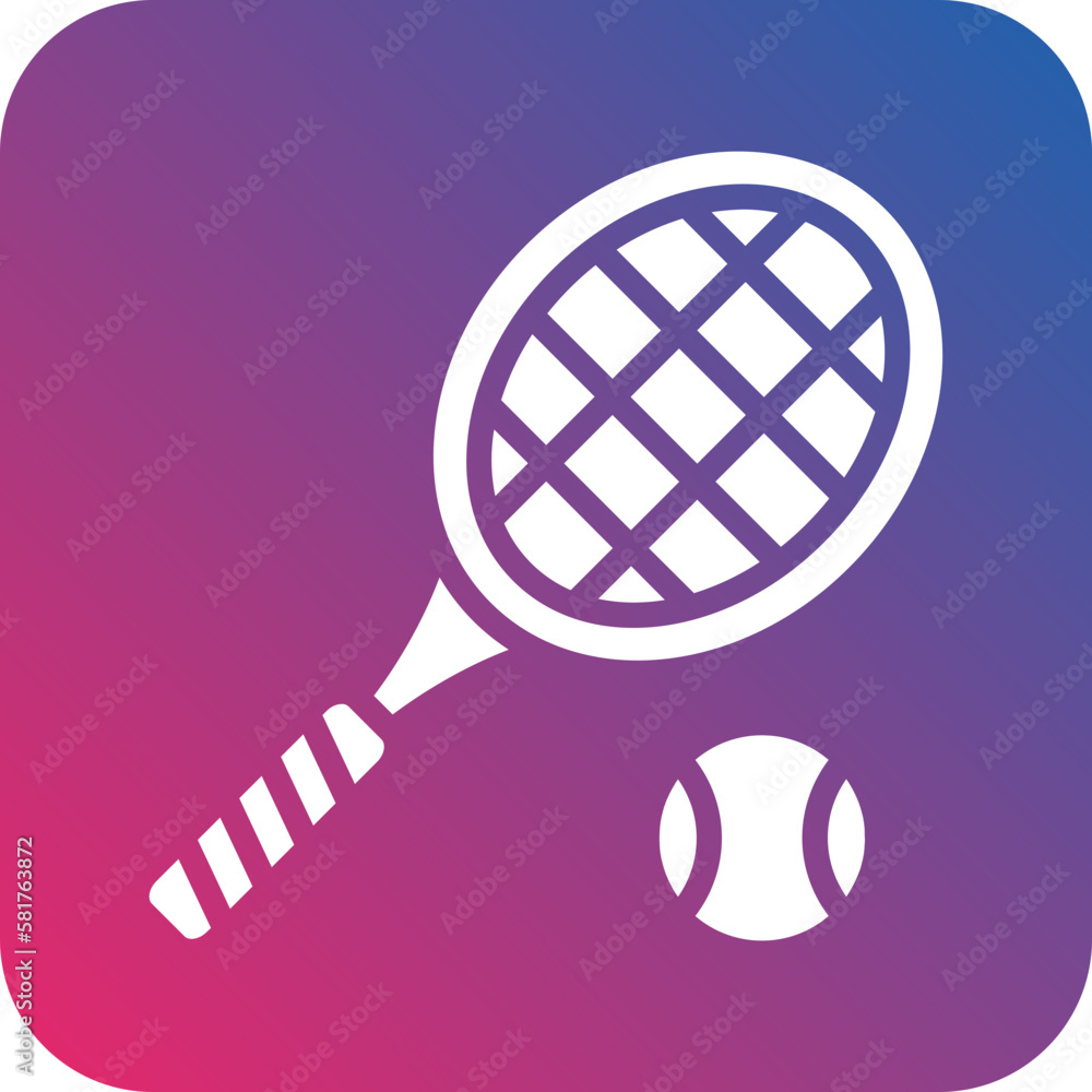 Vector Design Tennis Icon Style Vector Design Tennis Icon Style