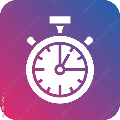 Vector Design Chronometer Icon Style