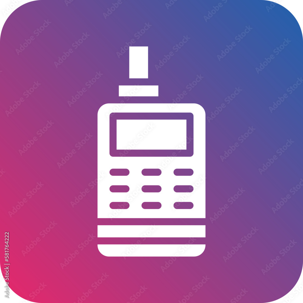 Vector Design Walkie Talkie Icon Style Vector Design Walkie Talkie Icon Style