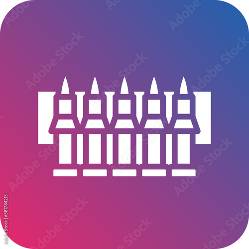 Vector Design Ammunition Icon Style