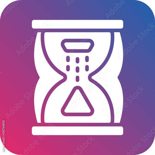 Vector Design Hourglass Icon Style