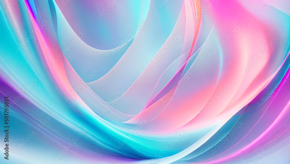 Generative AI, generative and AI background with wavy lines offers a whimsical and organic feel to any artwork. Its abstract and surreal nature can evoke various emotions and offer a memorable effect.
