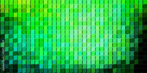 3d abstract green background with squares