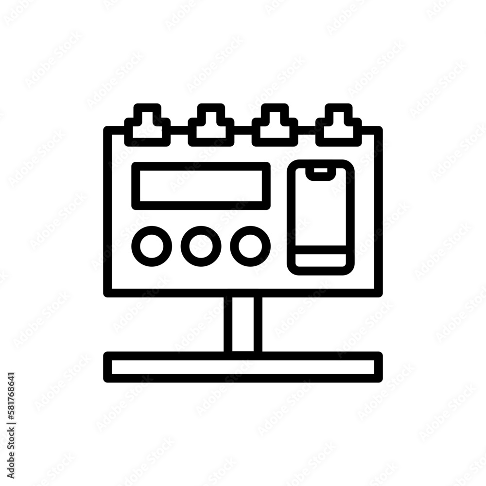 Advertising Campaign icon in vector. Illustration
