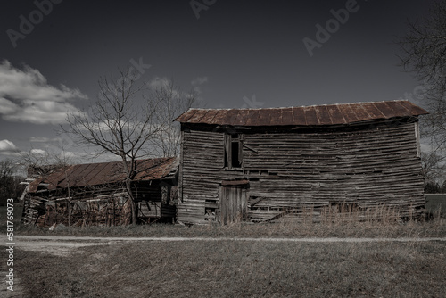 Abandoned farm outside Union Level, Virginia