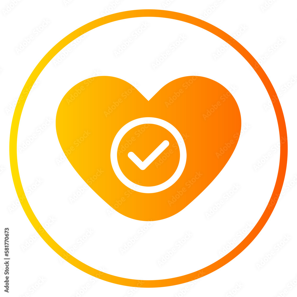 heart gradient icon heart gradient icon
