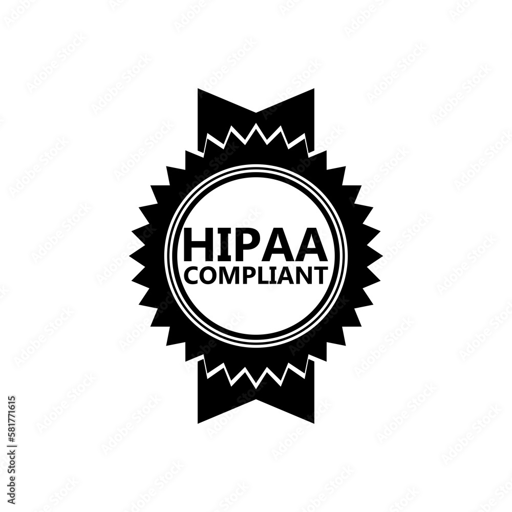 Health Insurance Portability Accountability HIPAA isolated on transparent background