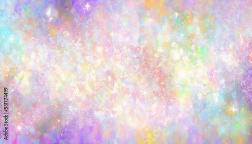 Pastel Glitter Sparkle Abstract Background | AI Generated