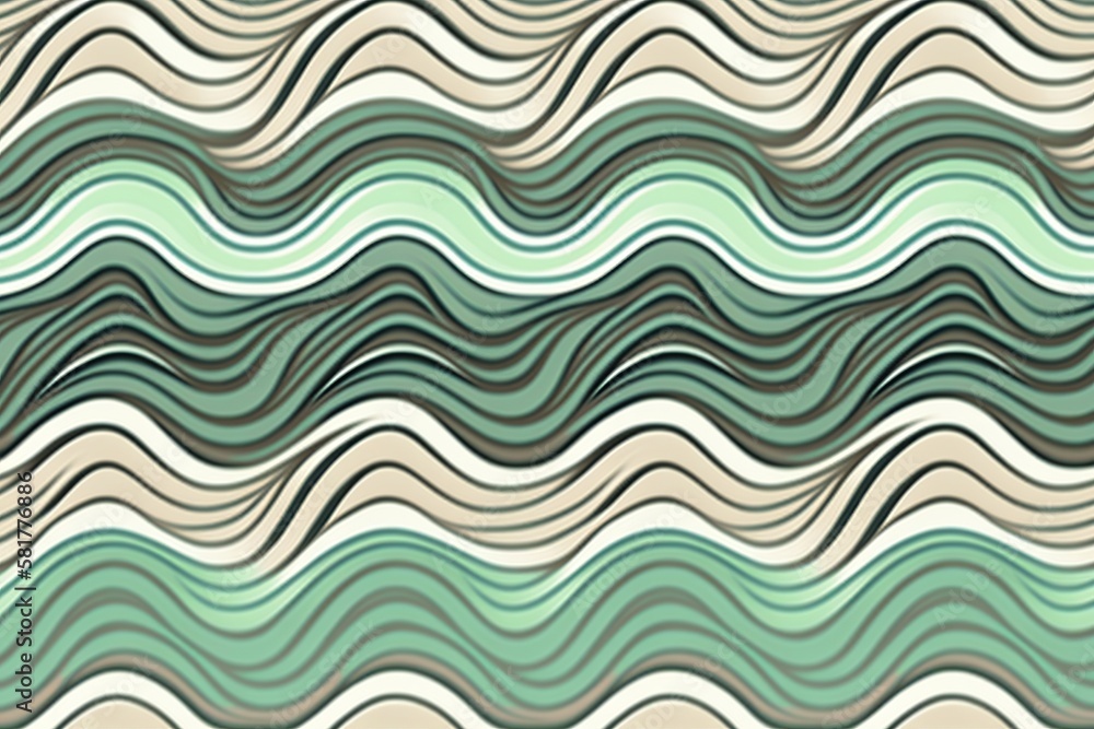 Seamless Waves Pattern made with Generative AI Seamless Waves Pattern made with Generative AI