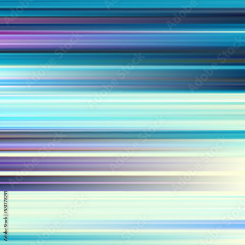 Vector image with horizontal defocused thin lines