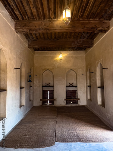 Bahla Fort from the inside  Oman.