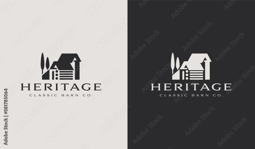 Building Residence Real Estate House Logo. Universal creative premium symbol. Vector sign icon logo template. Vector illustration