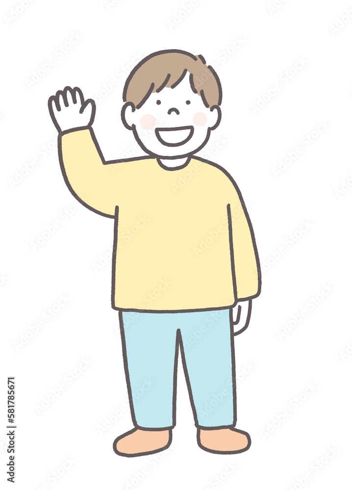 笑顔の男の子 笑顔の男の子