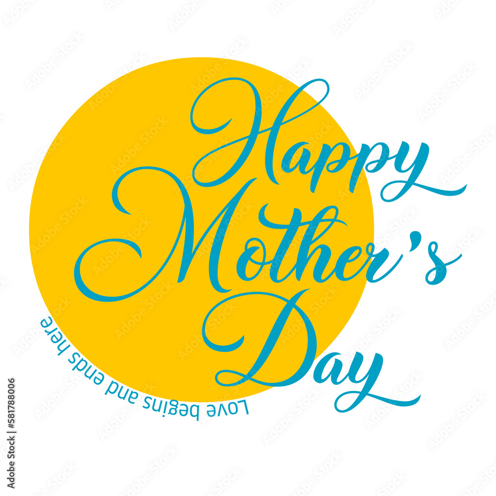 Mother's Day Design Concept on a Transparent Background
Mother's Day Design Concept on a Transparent Background