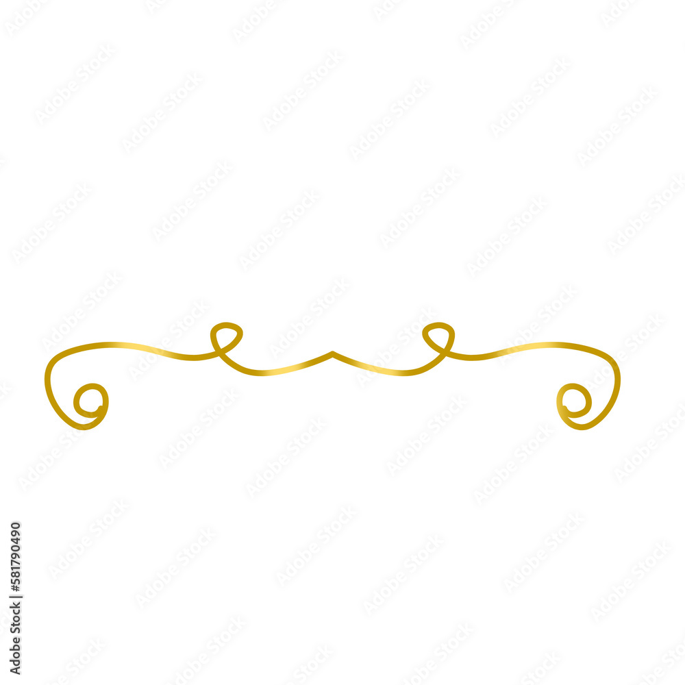 Gold rustic line.gold divider.ornament border Gold rustic line.gold divider.ornament border