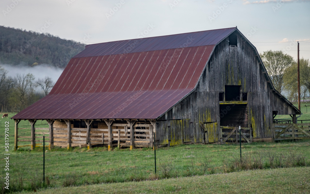 Old Barn in Boxley Valley, Arkansas