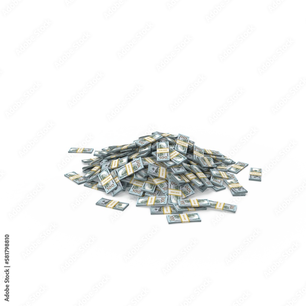 Fototapeta premium Pile of dollars