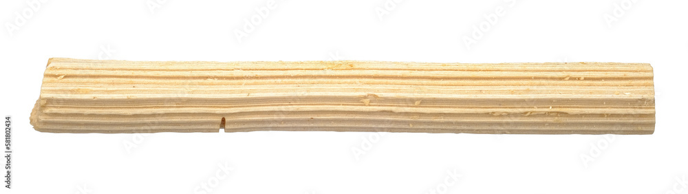 Top view wooden candy stick isolated on transparent background, PNG image