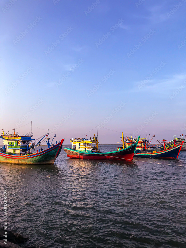 Fishing Boat. Photo taken in Banda Aceh March 16, 2023 at the Lampulo Fishing Boat Harbor