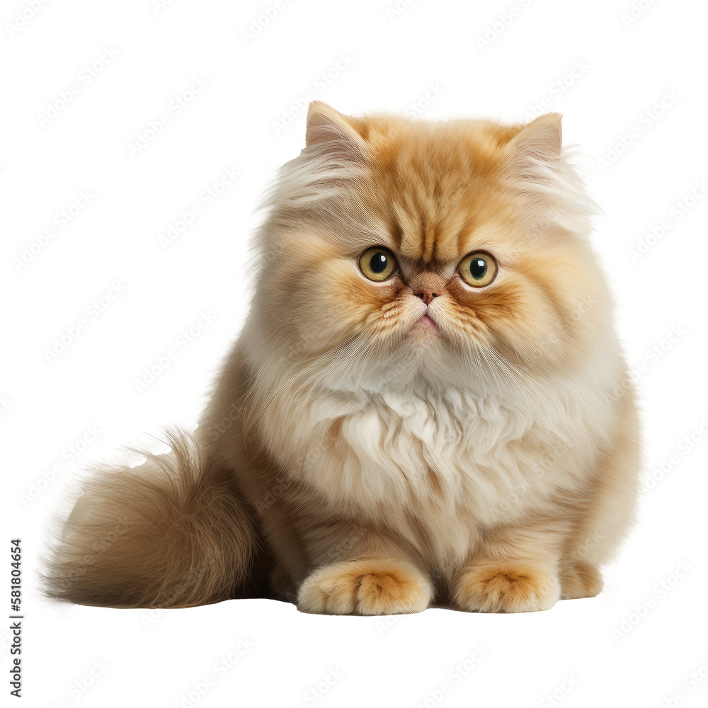 Fototapeta premium white cat isolated on white
