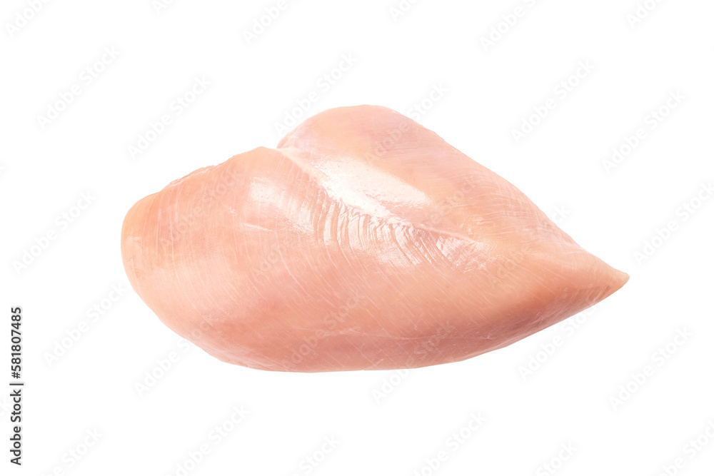 Raw chicken meat isolated on white background. transparent background Raw chicken meat isolated on white background. transparent background