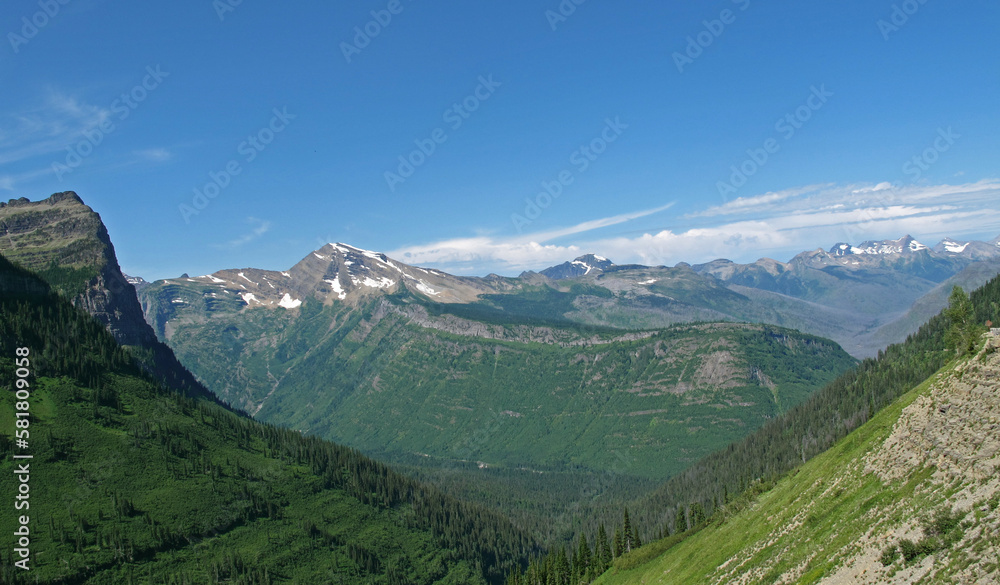 Fototapeta premium Glacier National Park, Canada and US