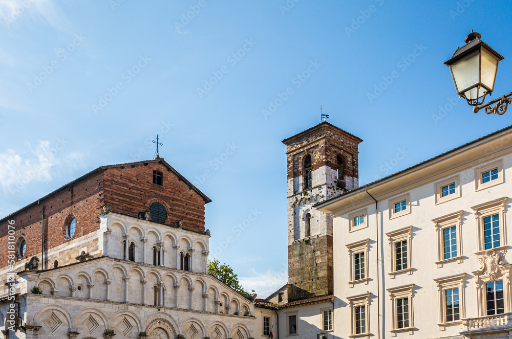 Church of Santa Maria Forisportam, also called Santa Maria Bianca, is a Romanesque-style, Roman Catholic church located on piazza Santa Maria Bianca in Lucca, region of Tuscany, Italy.
