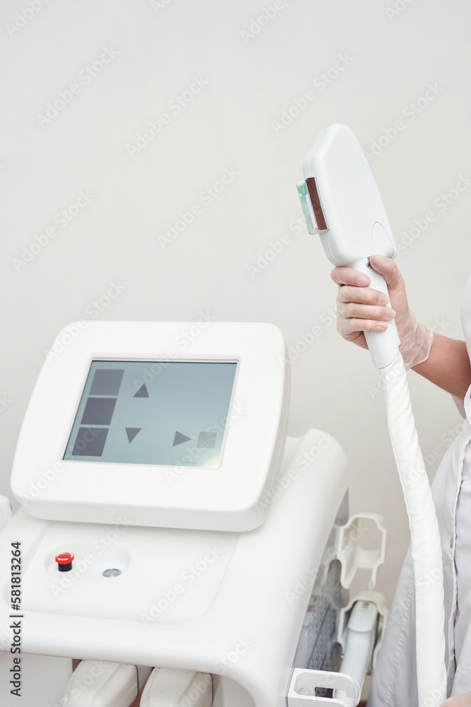 Obraz na plátně Laser hair removal treatment