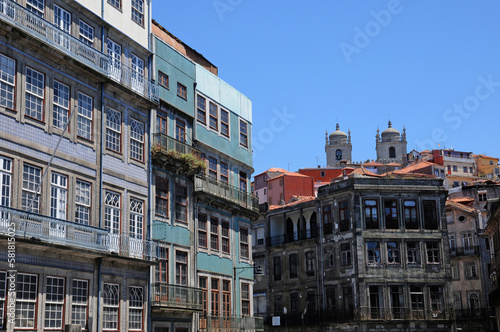 old houses of the city of Porto in Portugal © PackShot