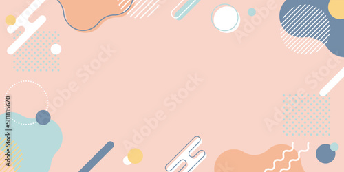 ウェブバナー_メンフィス_カラフル