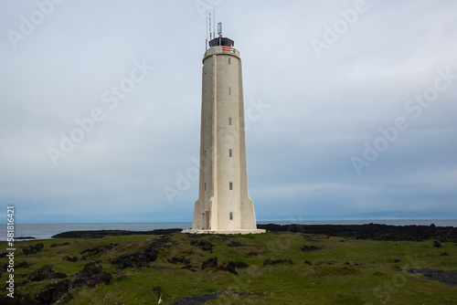 Lighthouse  beacon in Iceland  Malariff Lighthouse