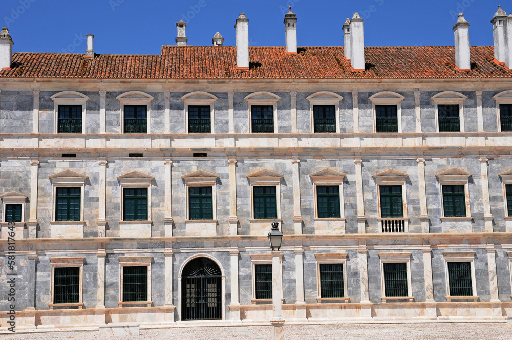 the dukes palace of Vila Vicosa in Portugal