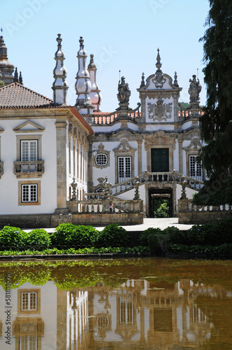 Vila Real, Portugal - july 3 2010 : the Mateus castle