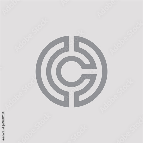 creative simple logo design people cc