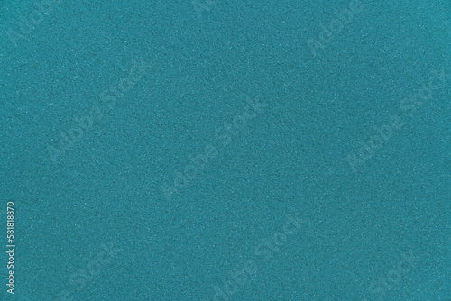Emerald blue background. Textured background. Empty colourful wall texture with copy space, mockup