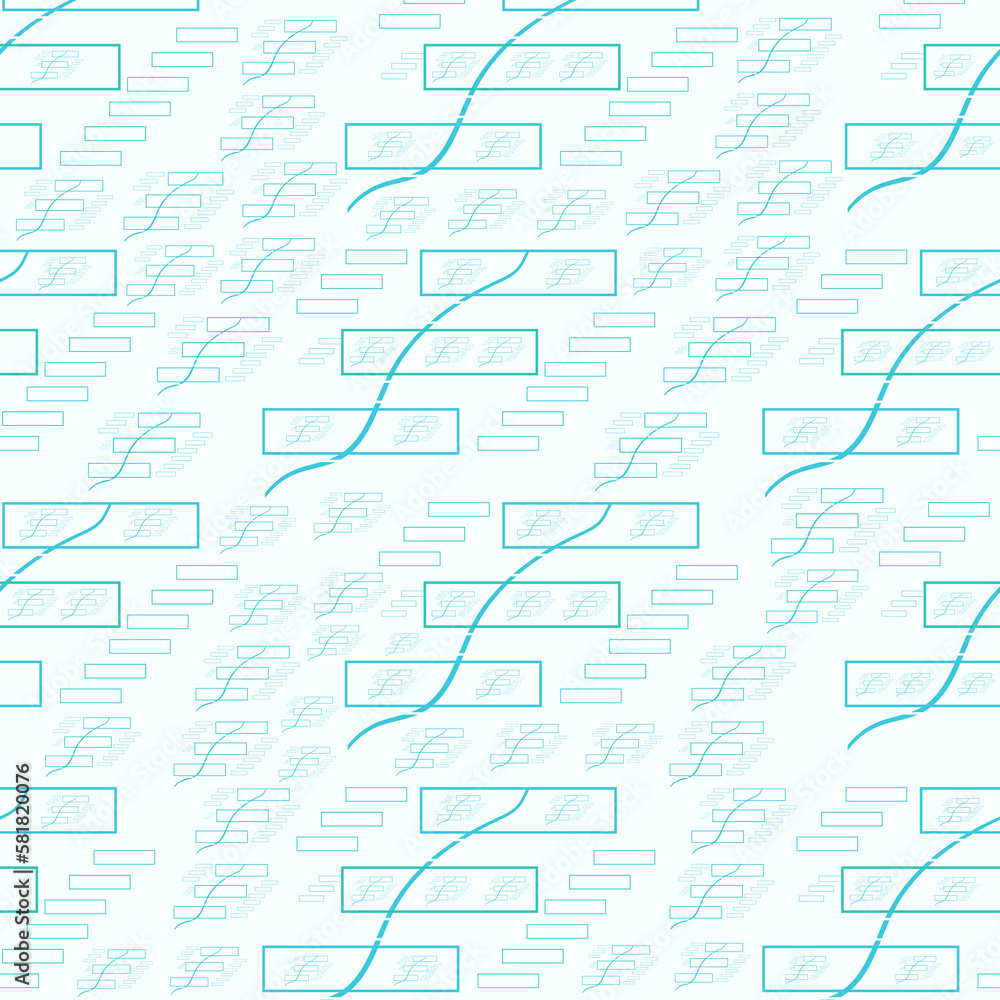 Obraz premium Seamless pattern design vector, geometric and abstract pattern background design