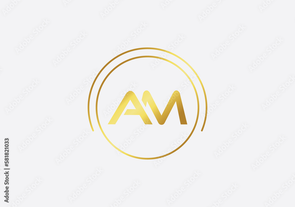 Simple circle logo and unique art logo design with the letter and alphabets Simple circle logo and unique art logo design with the letter and alphabets