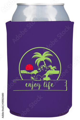 Design Custom Koozies, Beer Can Coolers, Can Sleeve, Can Coolies, Coffee Wraps, Cups, Barwares, Drinkwares and Zipper Bottles for you. 