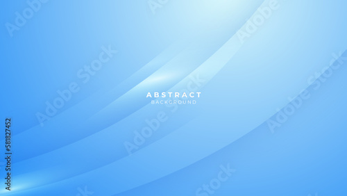 Abstract light blue and white background for business corporate banner backdrop presentation and much more Premium Vector