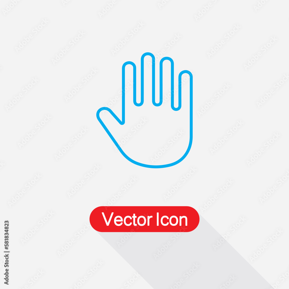 Palm Of Hand, Palm, Hand Icon Vector Illustration Eps10 Palm Of Hand, Palm, Hand Icon Vector Illustration Eps10