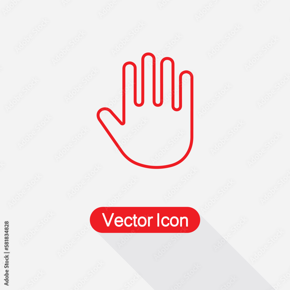Palm Of Hand, Palm, Hand Icon Vector Illustration Eps10 Palm Of Hand, Palm, Hand Icon Vector Illustration Eps10
