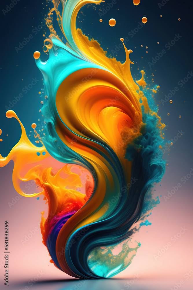 A stylish, colorful and original background