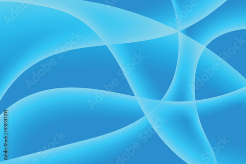 Blue wave line pattern abstract background. Technology. Vector illustration