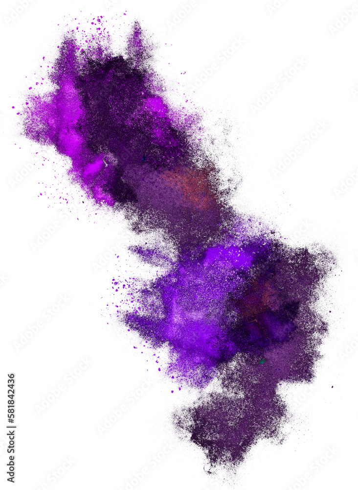 Explosion of multi-colored paint, bright vibrant pigments. Noisy dust and powder texture, flicker and shimmer noise Explosion of multi-colored paint, bright vibrant pigments. Noisy dust and powder texture, flicker and shimmer noise